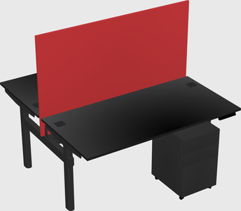 Shared electric desk