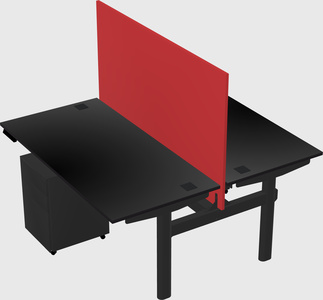 Shared electric desk