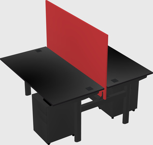 Shared electric desk