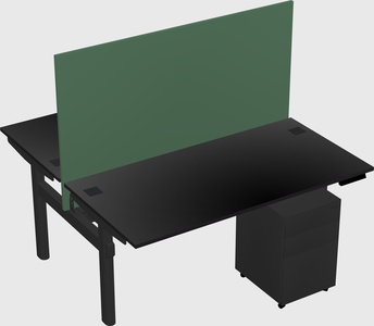Shared electric desk