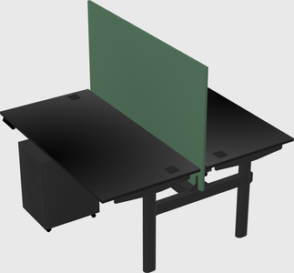 Shared electric desk