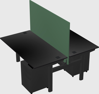 Shared electric desk