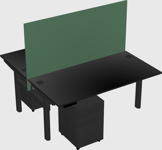 Shared electric desk