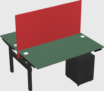 Shared electric desk