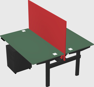 Shared electric desk