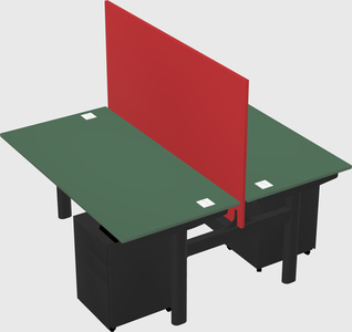 Shared electric desk