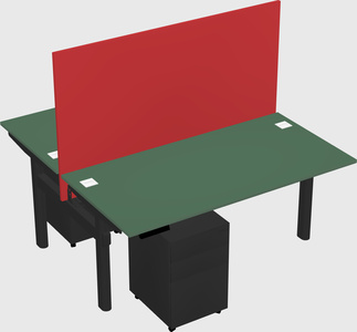Shared electric desk