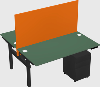 Shared electric desk