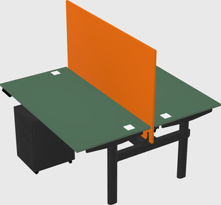 Shared electric desk