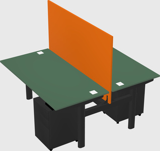 Shared electric desk