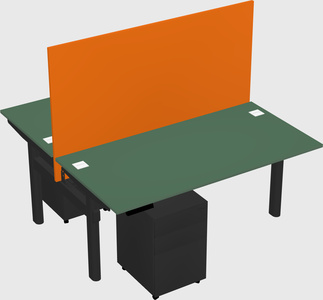 Shared electric desk