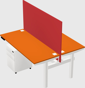 Shared electric desk
