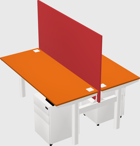 Shared electric desk