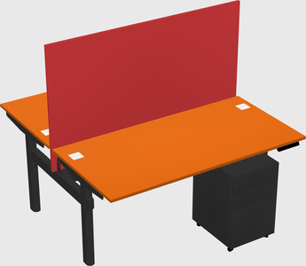 Shared electric desk