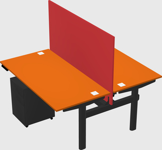 Shared electric desk