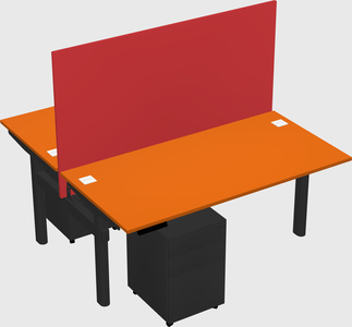 Shared electric desk