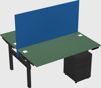 Shared electric desk
