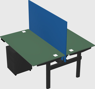 Shared electric desk