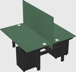 Shared electric desk