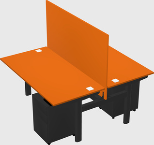 Shared electric desk