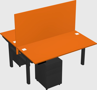 Shared electric desk