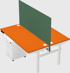Shared electric desk
