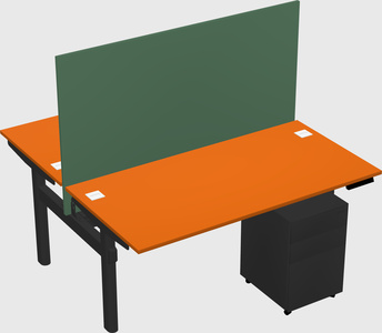 Shared electric desk