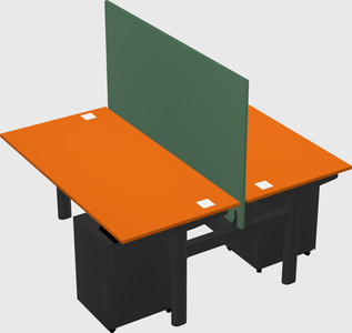 Shared electric desk