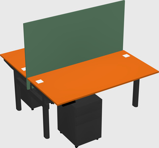 Shared electric desk
