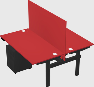 Shared electric desk