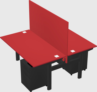 Shared electric desk