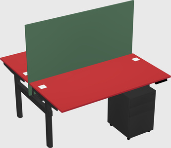 Shared electric desk