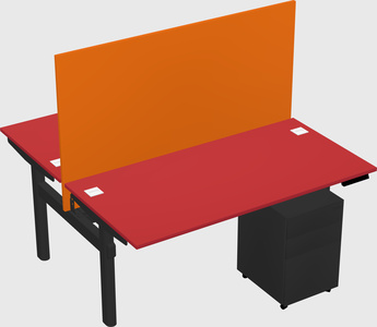 Shared electric desk