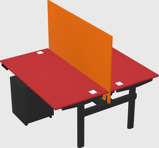Shared electric desk
