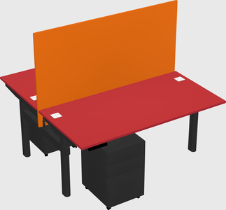 Shared electric desk