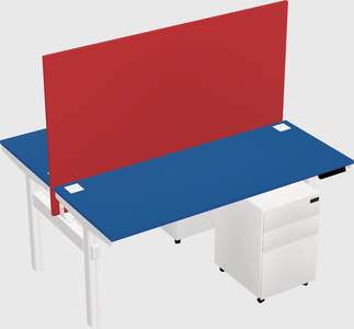 Shared electric desk