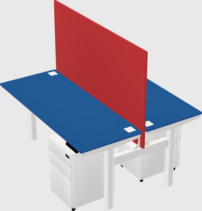 Shared electric desk