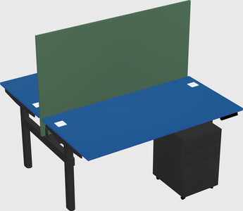 Shared electric desk