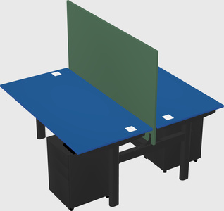 Shared electric desk