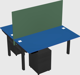 Shared electric desk