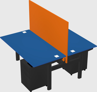 Shared electric desk