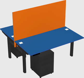 Shared electric desk