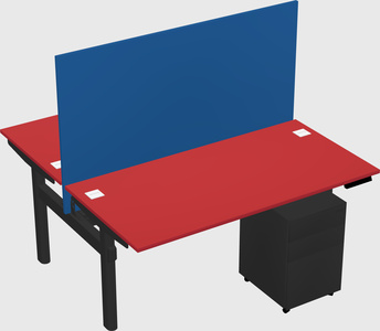 Shared electric desk