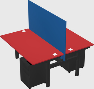 Shared electric desk
