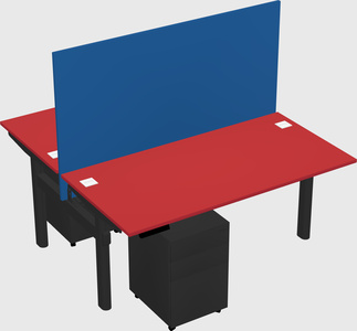 Shared electric desk