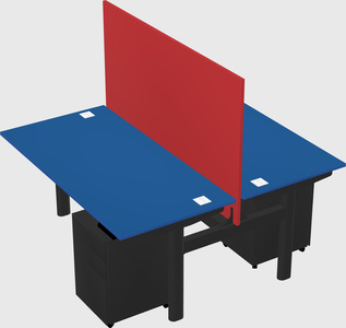 Shared electric desk