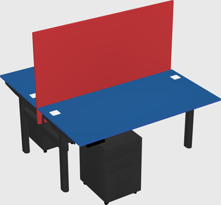 Shared electric desk