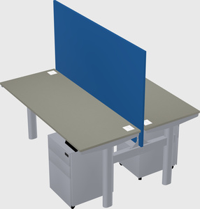 Shared electric desk