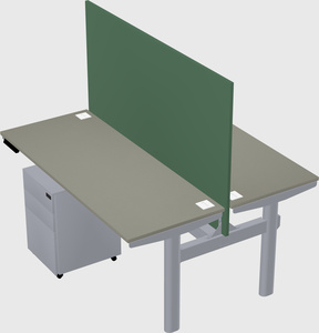Shared electric desk