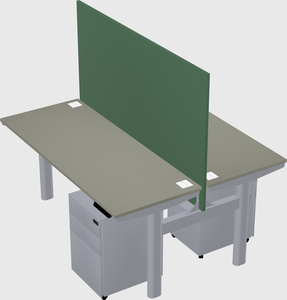 Shared electric desk